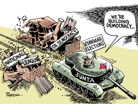 MYANMAR ELECTIONS by Paresh Nath