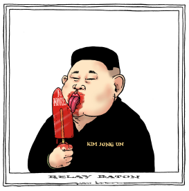 RELAY BATON by Joep Bertrams