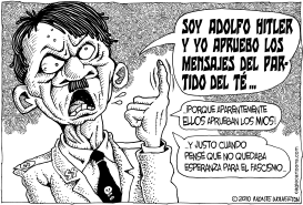 HITLER APRUEBA ESTE MENSAJE by Wolverton