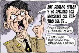 HITLER APRUEBA ESTE MENSAJE  by Wolverton