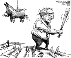 NY TAKING A BAT TO ALBANY by Adam Zyglis