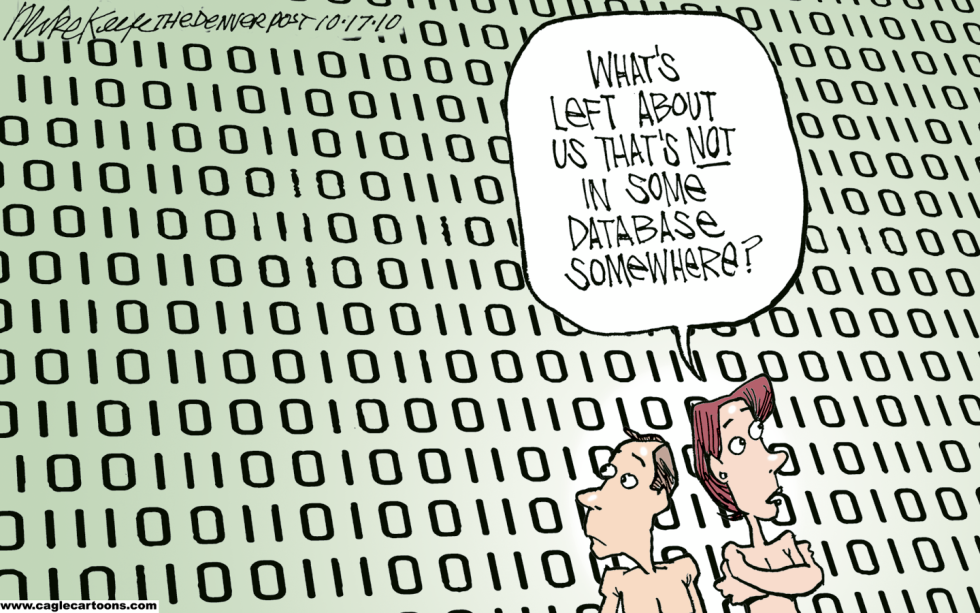  DATABASE by Mike Keefe