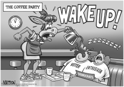 THE COFFEE PARTY by RJ Matson