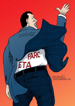 HUGO CHáVEZ LAS FARC Y LA ETACOL by Arcadio Esquivel