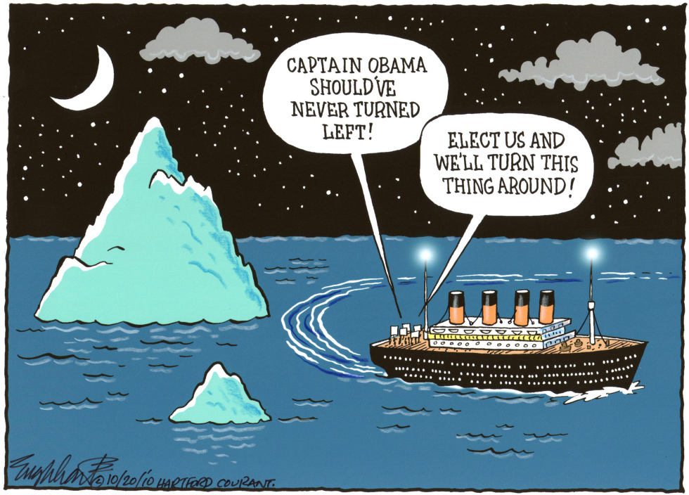  OBAMA AND THE DEMS by Bob Englehart