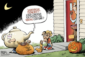 HALLOWEEN COSTUMES by Nate Beeler