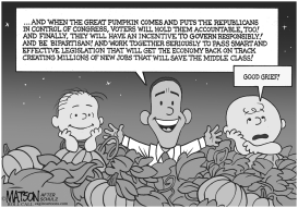 THE GREAT BIPARTISAN PUMPKIN by RJ Matson