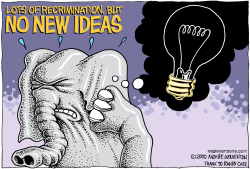 NO NEW IDEAS FROM THE GOP by Wolverton