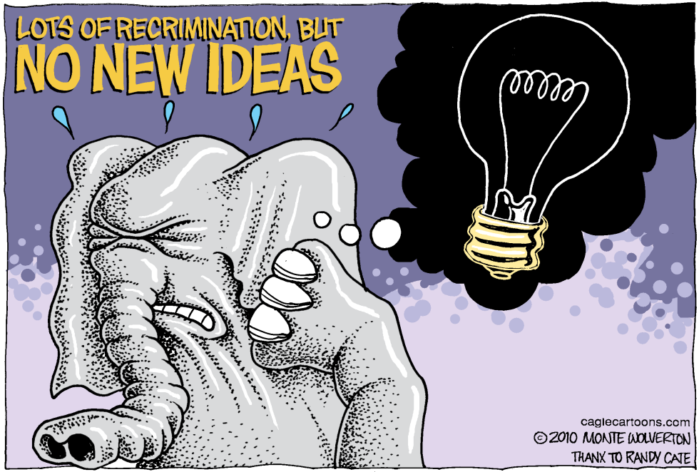  NO NEW IDEAS FROM THE GOP by Wolverton