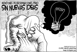 SIN NUEVAS IDEAS DEL GOP by Wolverton