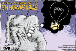 SIN NUEVAS IDEAS DEL GOP  by Wolverton