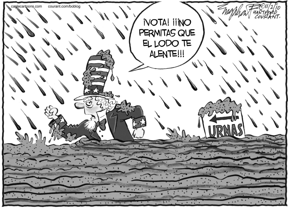  VOTA HOY by Bob Englehart