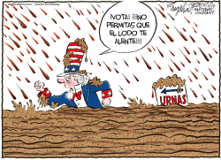 VOTA HOY  by Bob Englehart