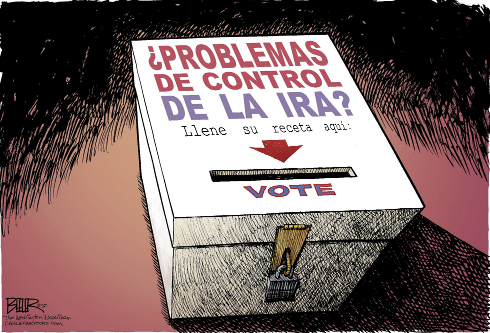  RECETA DEL VOTANTE  by Nate Beeler