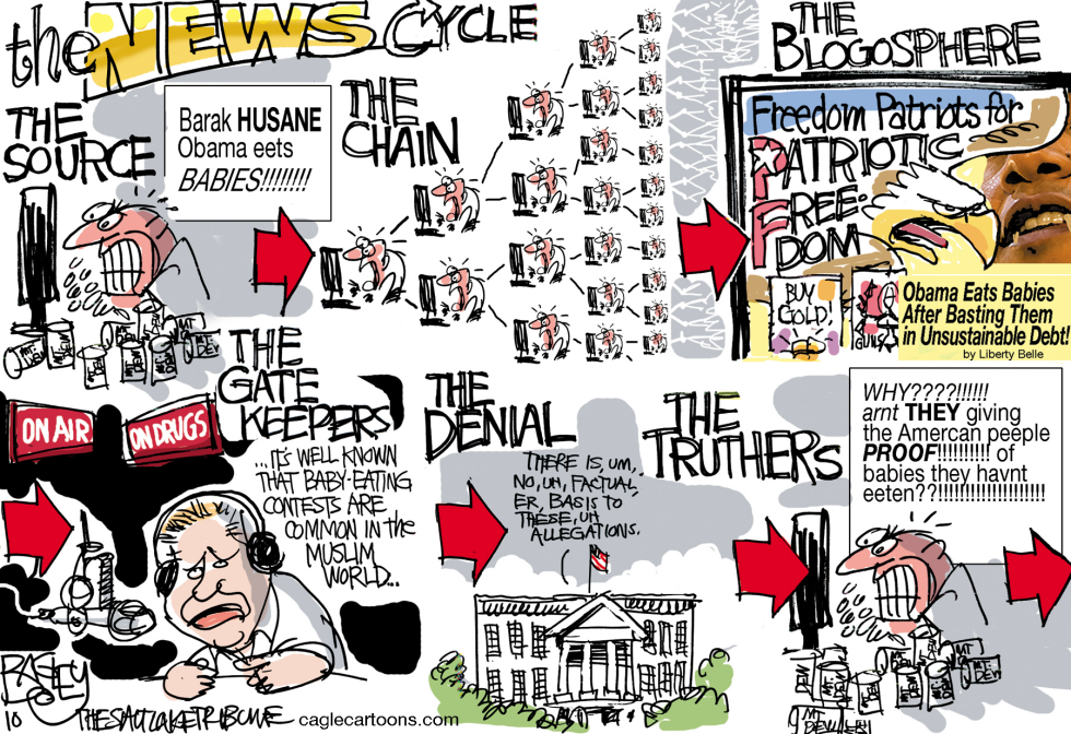  THE NEWS CYCLE by Pat Bagley