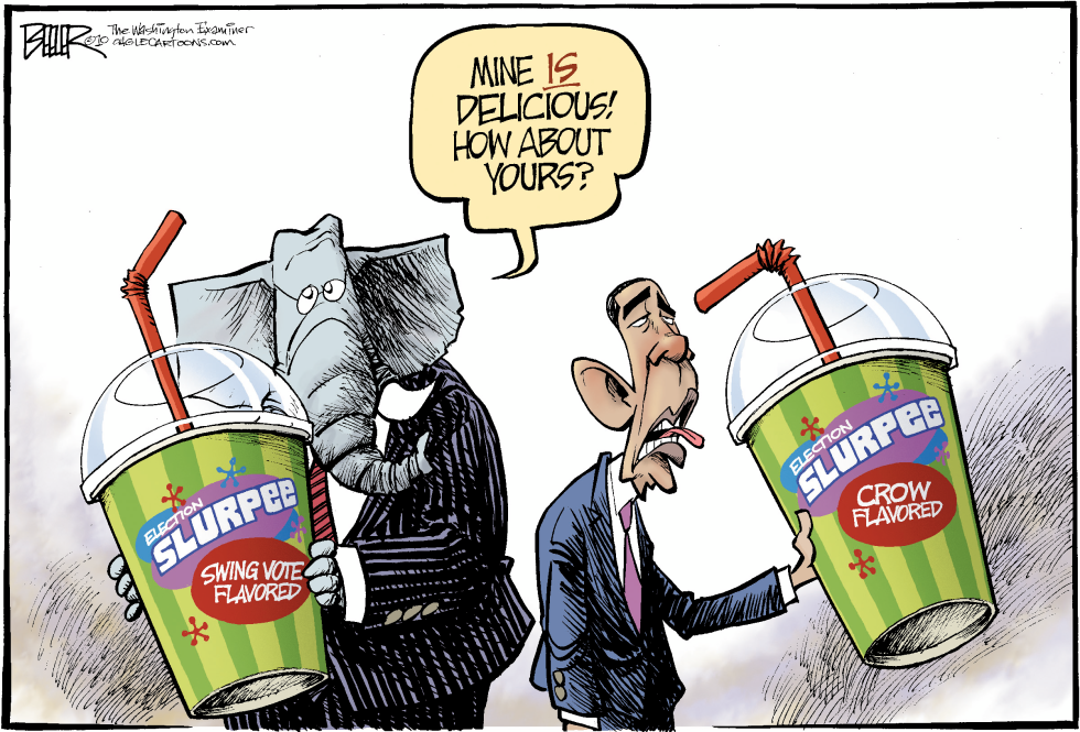  DELICIOUS SLURPEES by Nate Beeler