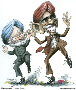 OBAMA PREFERIRIA ESTAR EN INDIA  by Taylor Jones