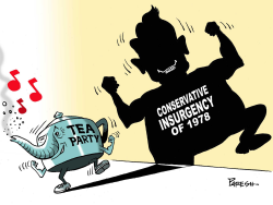 TEA PARTY VICTORY by Paresh Nath