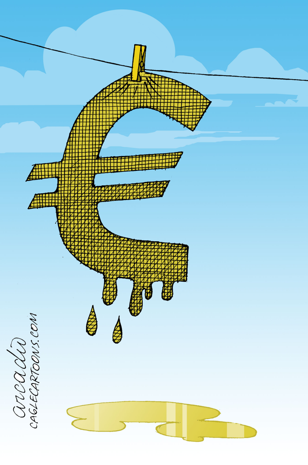  EURO EN PROBLEMAS by Arcadio Esquivel