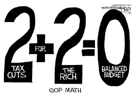 GOP MATH by Pat Bagley