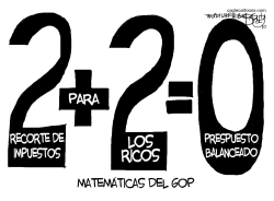 MATEMATICAS DEL GOP by Pat Bagley