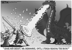 SARAH PALIN TUTORS BEN BERNANKE by RJ Matson