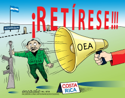 RETíRATE ORTEGA DE COSTA RICA by Arcadio Esquivel