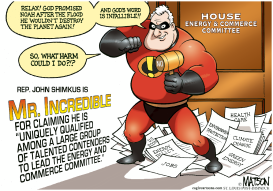 LOCAL IL- CONGRESSMAN SHIMKUS IS MR. INCREDIBLE-COLR by RJ Matson