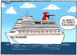 CARNAVAL DE LA ECONOMIA  by Bob Englehart