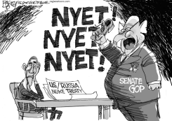 THE PARTY OF NYET by Pat Bagley