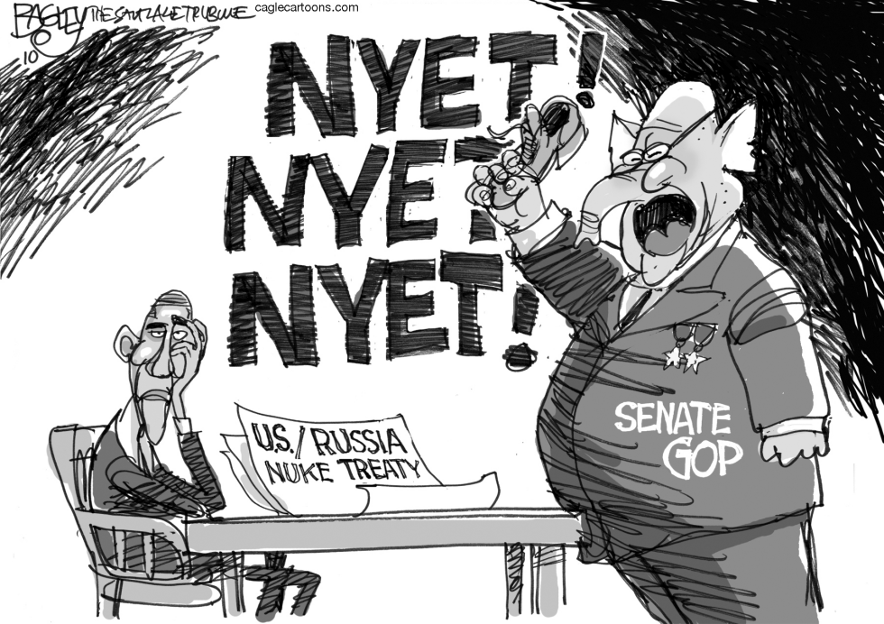  THE PARTY OF NYET by Pat Bagley