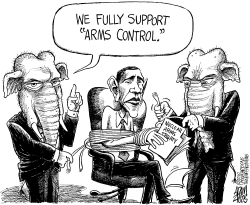 ARMS CONTROL by Adam Zyglis