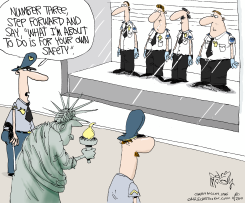 TSA AND LIBERTY by Gary McCoy