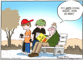 SOCIAL MEDIA by Bob Englehart