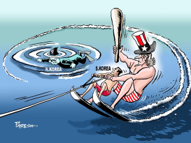 NAVAL EXERCISE by Paresh Nath