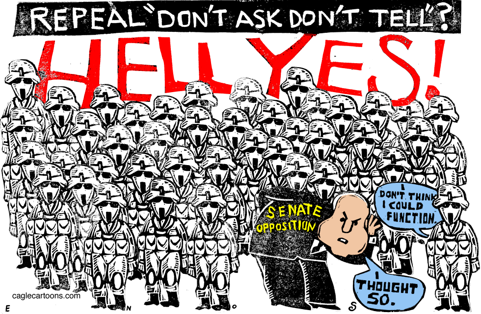  REPEAL DONT ASK DONT TELL by Randall Enos