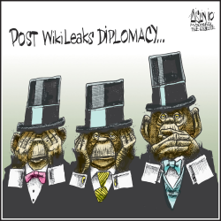 POST WIKILEAKS DIPLOMACY by Aislin