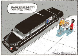 SHARED SACRIFICE by Bob Englehart