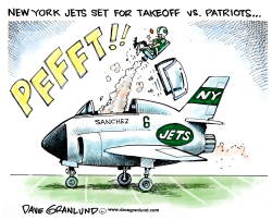 JETS VS PATRIOTS DEC 6TH by Dave Granlund