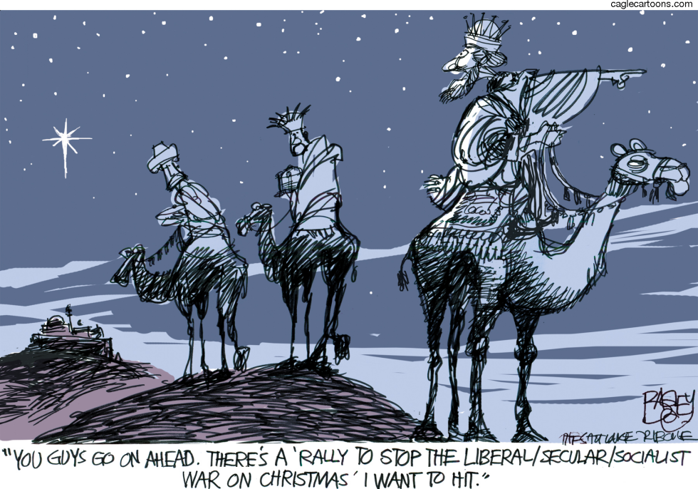  THE TWO WISE MEN by Pat Bagley