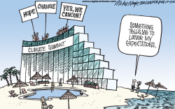 CANCUN CLIMATE CONFERENCE by Mike Keefe