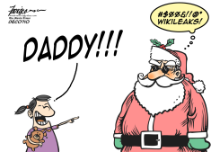 WIKILEAKED SANTA by Manny Francisco