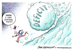 US DEFICIT SNOWBALL by Dave Granlund