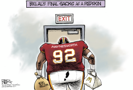 LOCAL DC - HAYNESWORTH SACKED by Nate Beeler