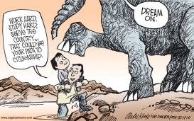 DREAM ACT by Mike Keefe