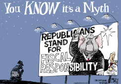 MYTHBUSTERS  by Pat Bagley