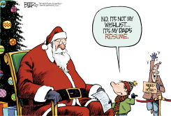 CHRISTMAS WISH by Nate Beeler