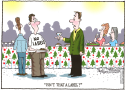 NO LABELS  by Bob Englehart