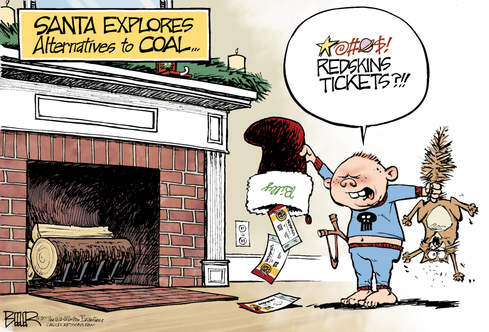  LOCAL DC - THE GIFT OF REDSKINS by Nate Beeler