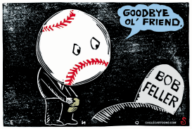 BOB FELLER DIES by Randall Enos